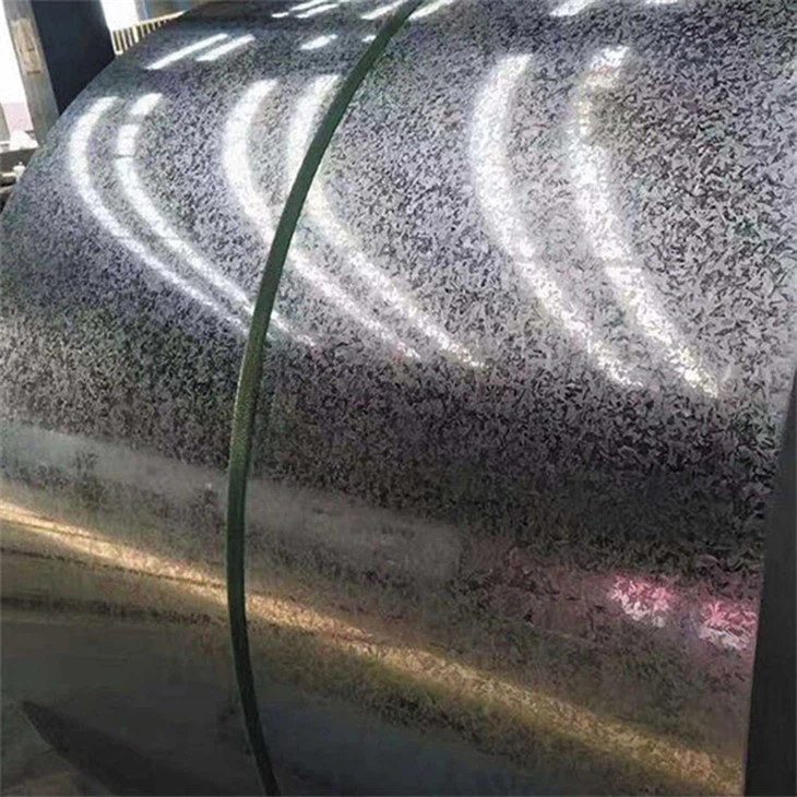 Galvanized sheet coils